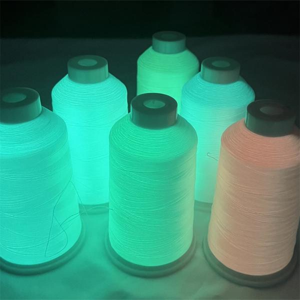 150D-900D Glow Dark Yarn Multi Color Sewing Embroidery Thread