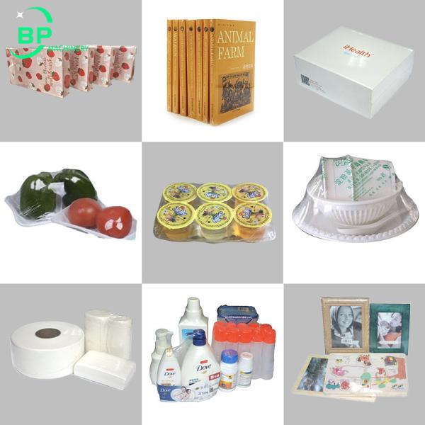 Fully Automatic edge sealer and Pof Heat Shrink Film Packing And Wrapping Machine