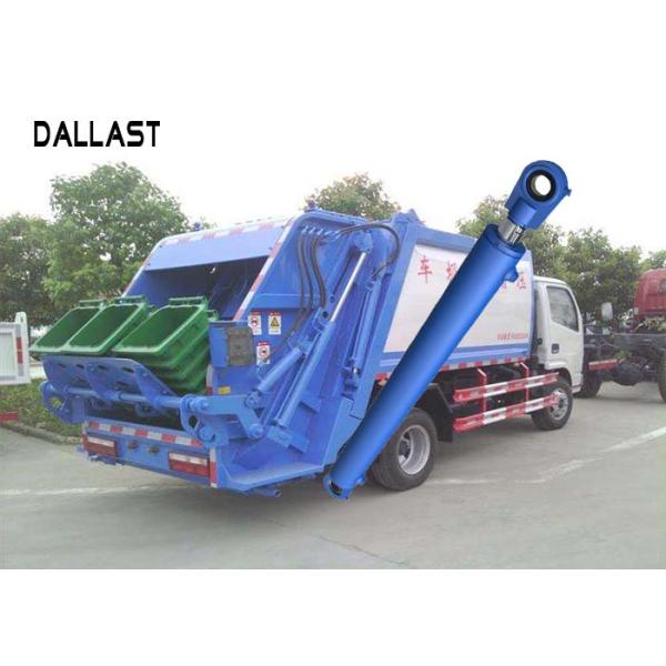 Double Acting Hydraulic Cylinder Stainless Steel Widely Used in Garbage Truck