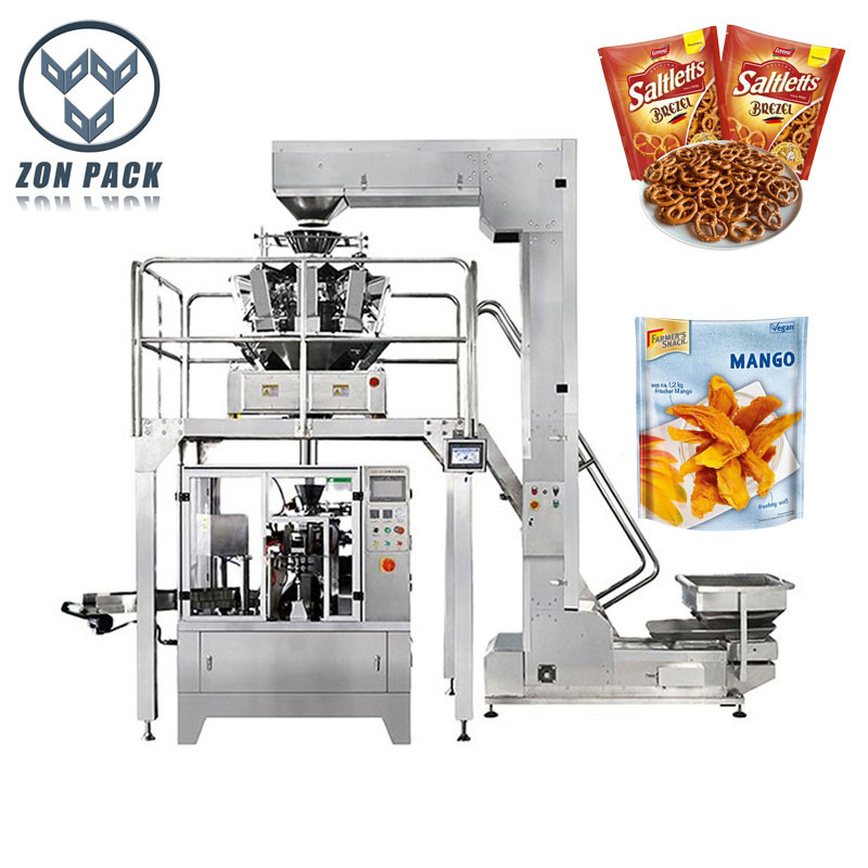 Biltong Dried Meat Zipper Bag Packaging Machine OEM