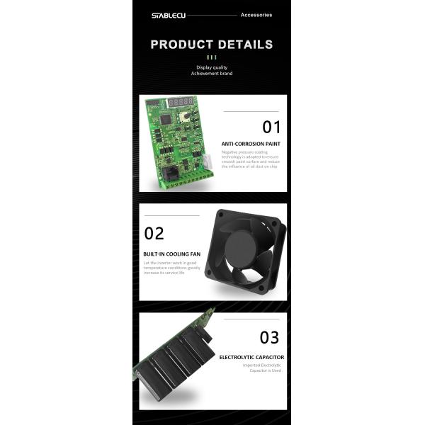 AC Single Triple Phase Micro Drive VFD , 1.5KW Pump Frequency Inverter