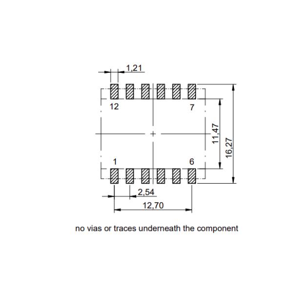 7490140123B PoE LAN Transformer 10/100 Base-T with 350µH inductance