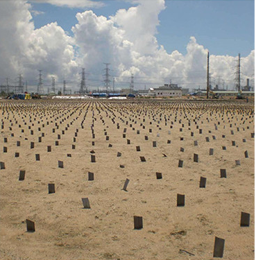 Extruding Plastic Modling Type Prefabricated Vertical Drain PVD for Soft Soil Treatment