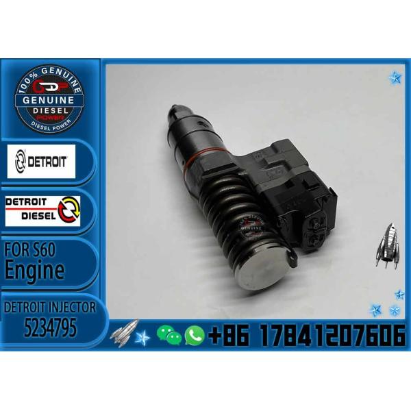 Detroit Diesel Inyector S60 injector R5234795 5234795 For Freightliner Kenworth Peterbilt VOL detroit serie 60 engine