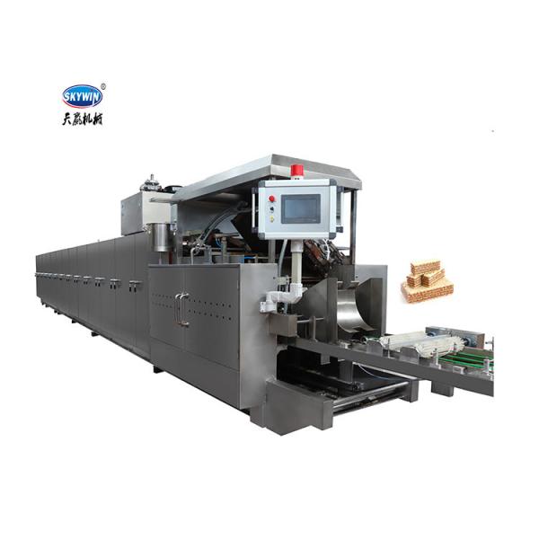 63 Plates 220kg/Hr Wafer Biscuit Equipment , Biscuits Maker Machine