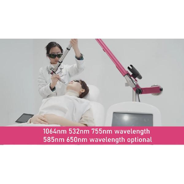 Pico Laser Machine 532nm 1064nm 755nm Q Switch Nd YAG Laser Equipment