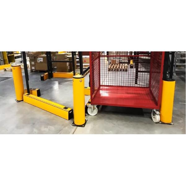 B06: Anti-Collision Guardrails Safety Post Warehouse Safety Bollard Traffic Guardrails