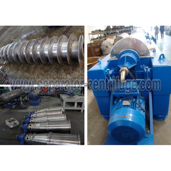 Juice Separation Food Decanter Centrifuge / Solid Bowl Centrifuges