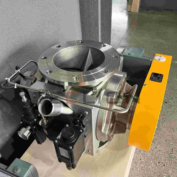 Stainless Steel Granular Rotary Feeder Motor Medium Discharge High Pressure