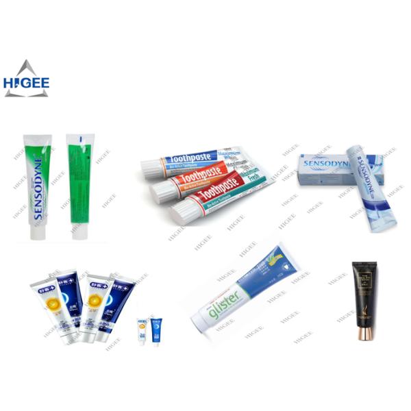 Manual Toothpaste Tube Filling Machine Convenient With Plc Control System