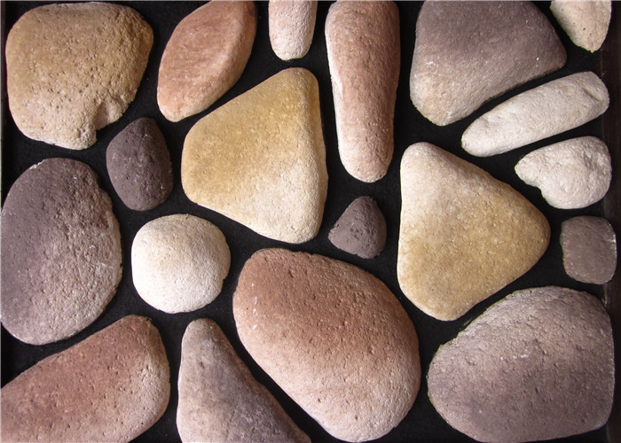 Aritificial Culture Cobble Stone For Wall Decoration With Size And Color Customized