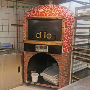 Round Wood Fired Pizza Oven 1500kg with Lava Rock Base