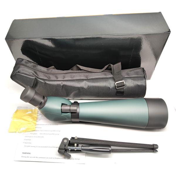 25-75x80 Spotting Scope Zoom Eyepiece Multi Coated Optics For Bird Watching Wildlife