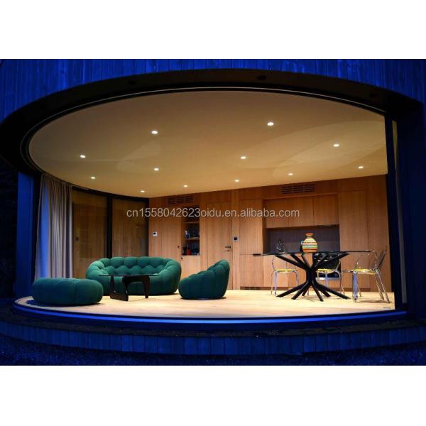 Modern Luxury Portable Container House Prefabricated Steel Structure Mobile Prefab Villa Home Hotel for Log Eco-Friendly