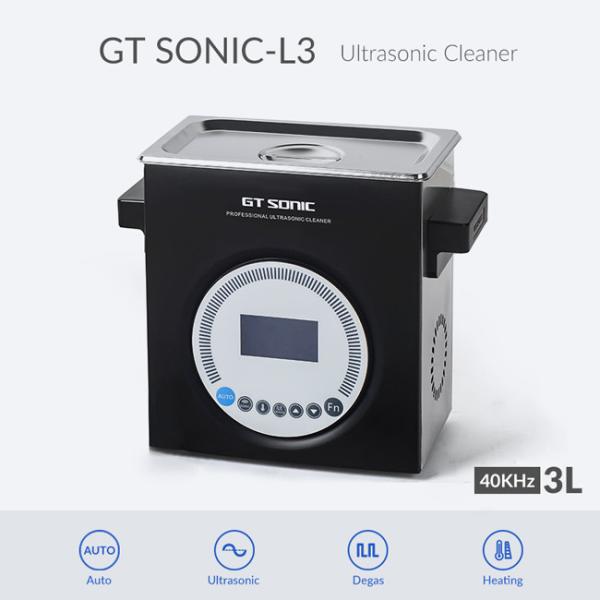 Digital 3 Liter Ultrasonic Cleaner , Multi Frequency Ultrasonic Cleaner