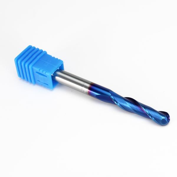 Manufacturer CNC Tools 1/2/3/4/6 Flutes Flat Ball Nose Corner Radius Aluminum Carbide Milling Cutter Carbide End Mill