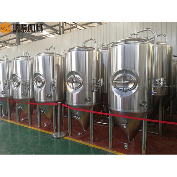 Stainless Steel Beer Making System 500L Capacity Brewhouse Steam Heating