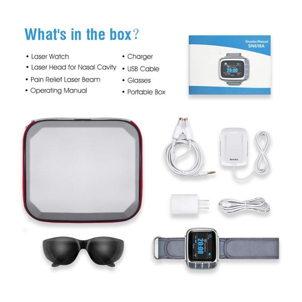 Wrist Watch Lllt Cold Laser Therapy Device For Diabetic Hyperviscosity Blood