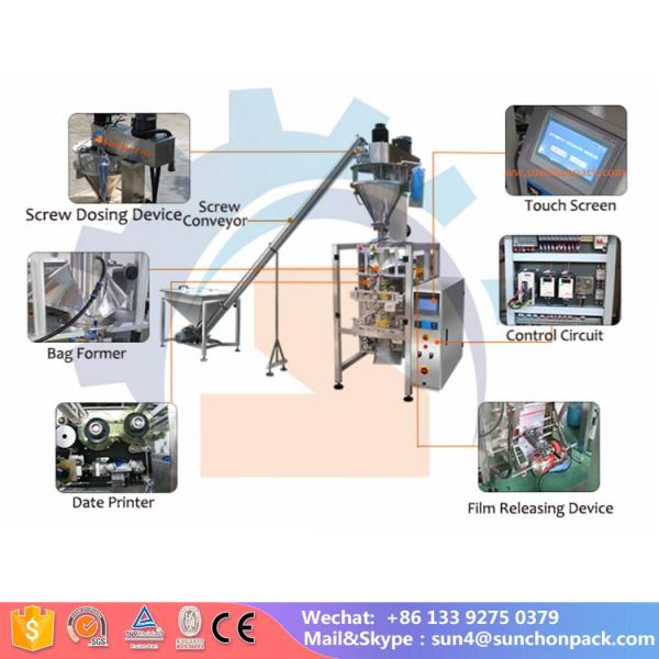 High Performance , Stable Running Full Automatical Powder Weigh Fill Machine