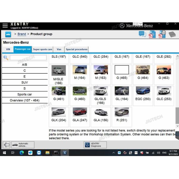 OEM MB Star C6 DOIP Multiplexer VCI SD Connect Auto Diagnostic Tools WIFI Diagnosis C6 For Truck and Car and CF53 laptop