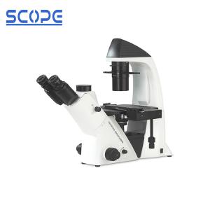 China Trinocular Head Inverted Biological Microscope Infinity Optical System wholesale