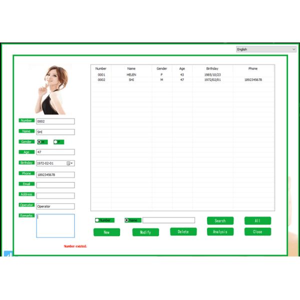 5~200X Magnification USB Dermatoscope Microscope Portable Skin Analyzer Machine