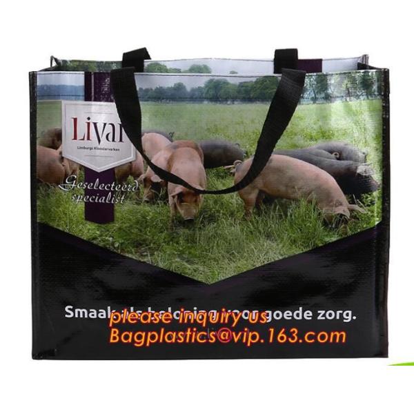 OEM ODM Customized eco friendly pp woven supermarket shopping bag,custom reusable laminated foldable PP pak woven shoppi