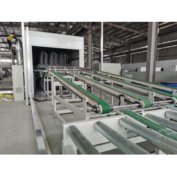 Mitsubishi PLC Control 4.5KW UV Coating Machine For Calcium Silicate Board