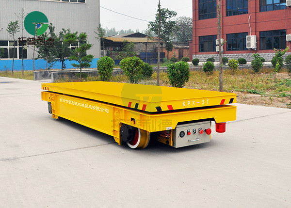 Battery Operated Container Rail Die Block Transfer Wagon Material Handling Transport Trolleys