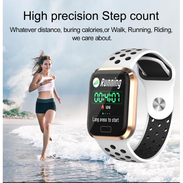 170mAh M56 TPU Smart Watch With Alarm Clock Touch Screen CALENDAR Body Temperature