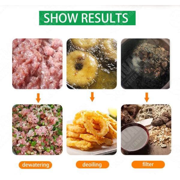 Centrifugal Dewatering Vegetable Dryer Dehydrator Machine Adjusting Speed