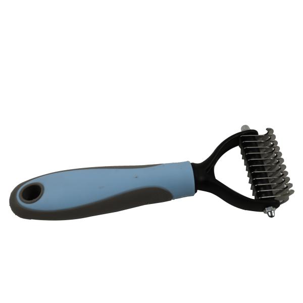 Curved Dog Comb Brush To Remove Knot Out Pet Grooming Comb Floating Hair 17.5x6.8cm