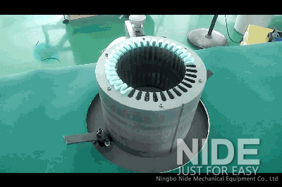 Auto submersible motor stator slot Paper Inserting Machine