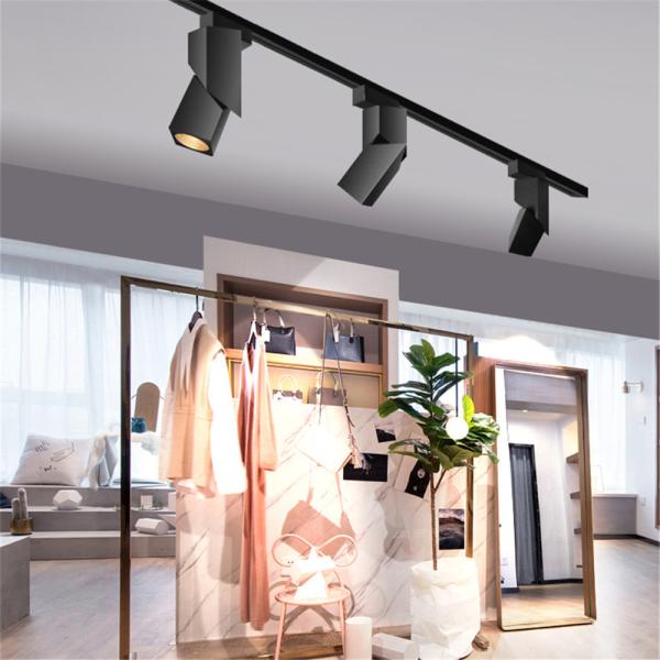 2 Phase Cob Led Track Light , Adjustable Angle Led Track Spotlights