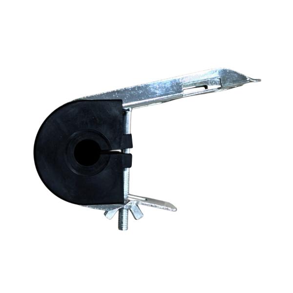 ADSS cables J Hook Suspension Clamp round Type for Fiber Optic Equipment Tension Clamp