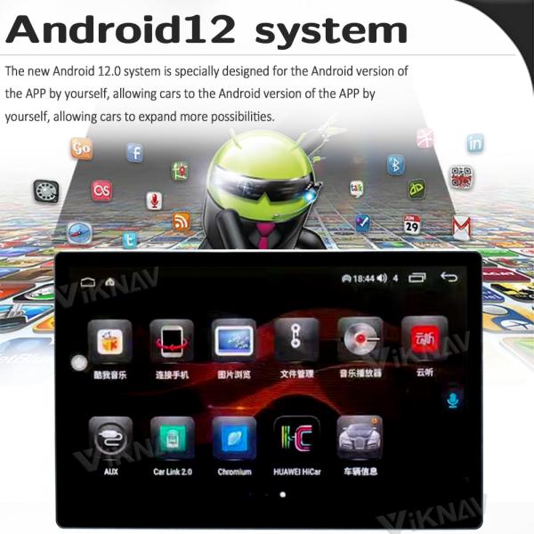 13 Inch Android Auto Head Unit For 2002-2012 Range Rover Vogue GPS Navigation Multimedia Player Wireless Carplay