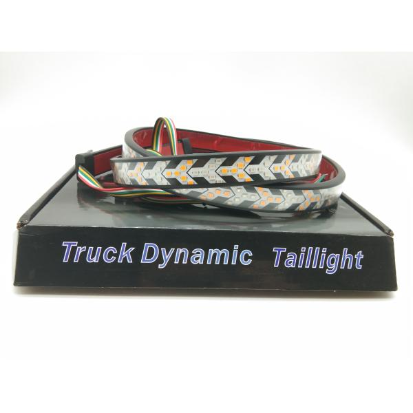 Cars Pickup Trucks SUVs Rear Multifunctional Turn Signal Water Steering Fishbone Warning Light