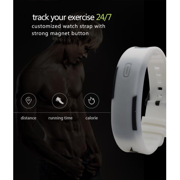 Unisex Analog Digital Sports Watch Silicone Strap ODM Digital Wristband Watch