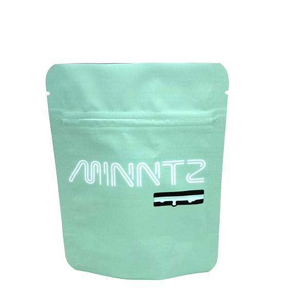 Shenzhen food grade custom logo size matte California reauseable Sweet Tea Collins Ave packaging for cookie bag