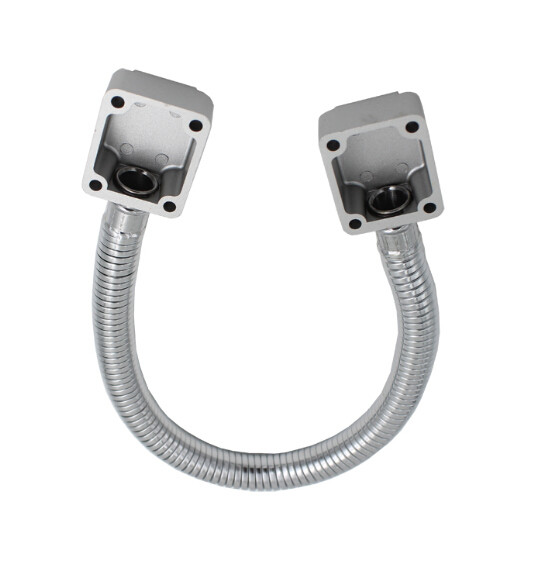 Bigger Diameter Surface Mount Armored Door Loop Cable For Exposed Mounting