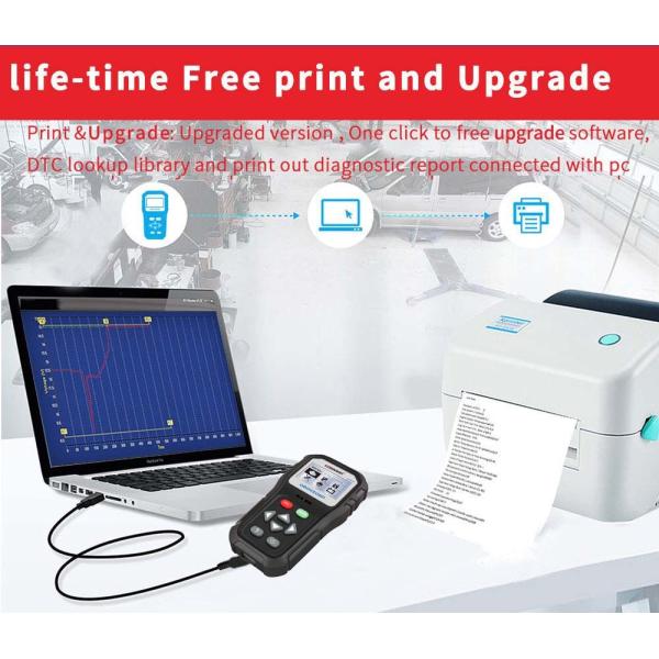 Multi - Functional Konnwei Scan Tool KW818 Auto Diagnosis Machine For All Cars