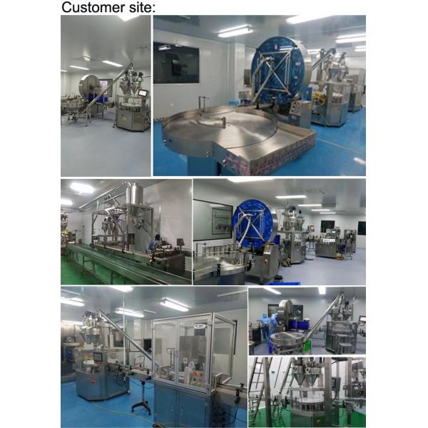 Sesame Medicine Protein Automatic Packaging Line Coffee Powder Bottle Filling Line