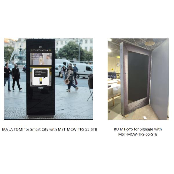 PCAP 32 Inch Smooth Transparent Touch Screen Film 1-12 Points