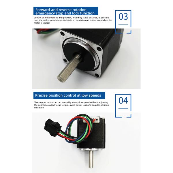 Faradyi Customized 28mm Low Speed 6V 12V 24V Stepper Motor for Solar Shading with Driver