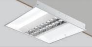 White Color LED Ceiling Grid Lights Recessed T8 Grid Fixture 3 Years Warranty