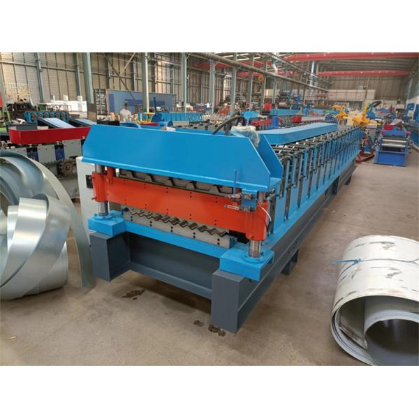 Metal Corrugated And Trapezoidal Roof Wall Panel Double Layer Roll Forming Machine