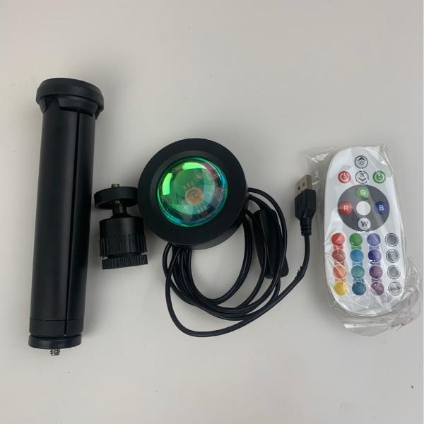 sunset projection lamp with remote rgb 16 colors sunset lamp multiple colors