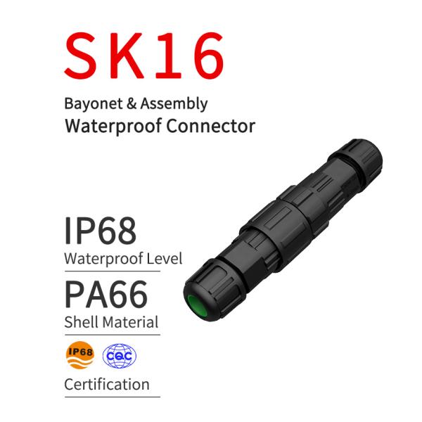 Nylon PA66 Waterproof Circular Connector