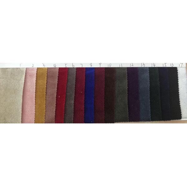 Korea Pleated Corduroy Spandex Velvet Velour Fabric Knitted 230-300gsm