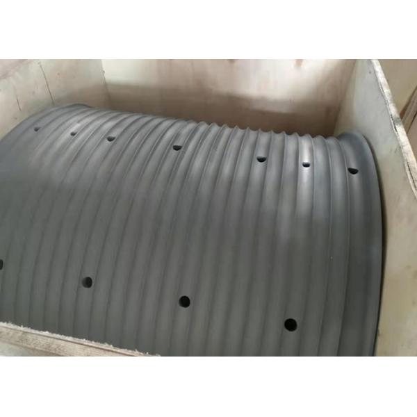Bolted / Welding Connection Winch Drum Grooved Sleeves And Shells